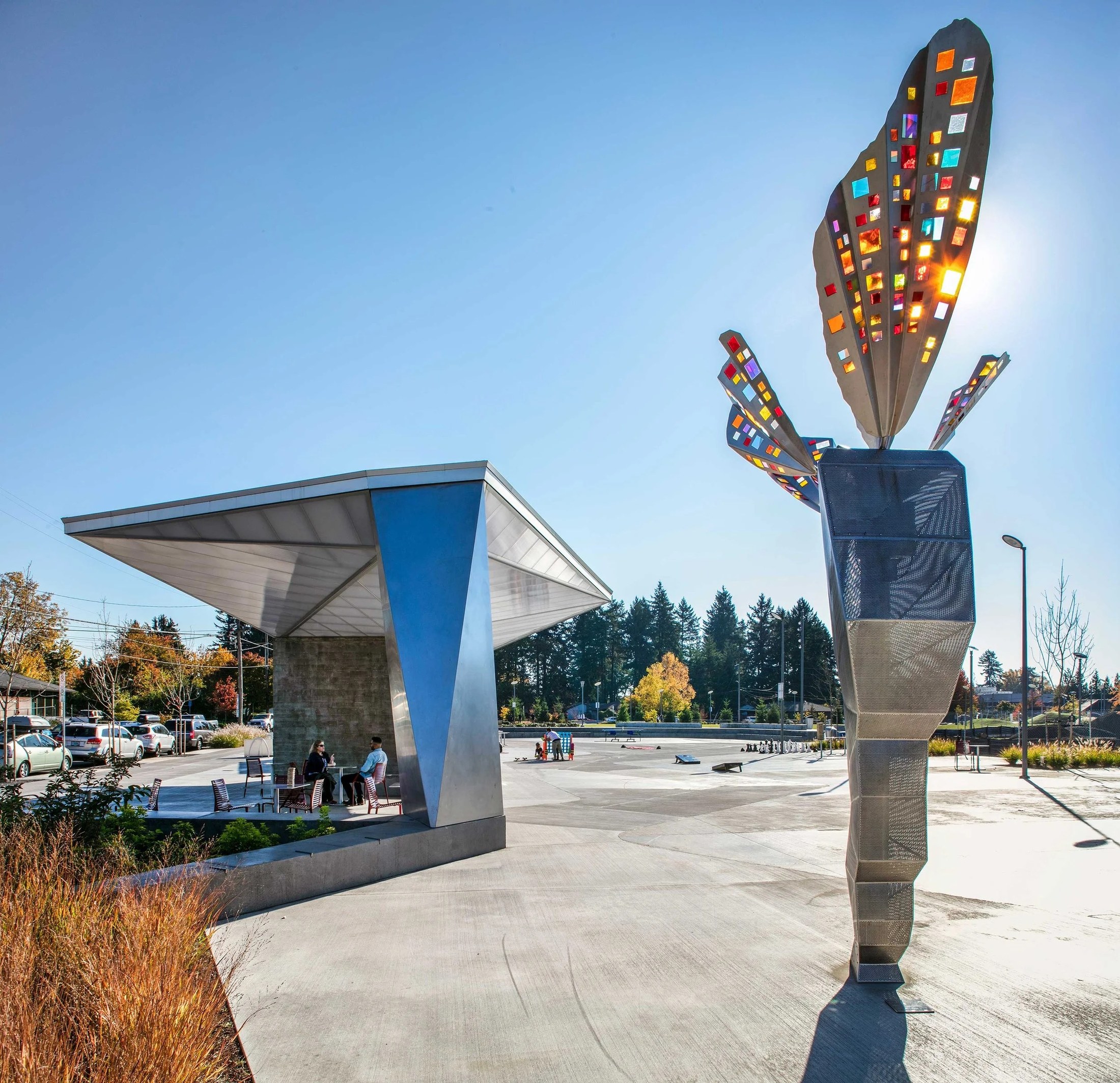 Gateway Discovery Park pavilion